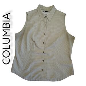 COLUMBIA SLEEVELESS TOP. SIZE XL